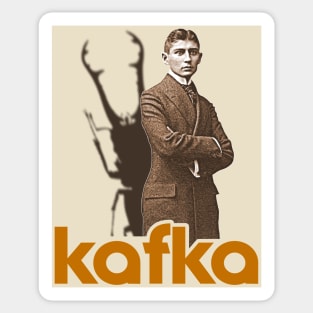 Franz Kafka // Metamorphosis Author FanArt Tribute Sticker